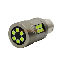 Светодиодная лампа в поворотник BA15S 1156-3030-30SMD Canbus 21w; зеленая